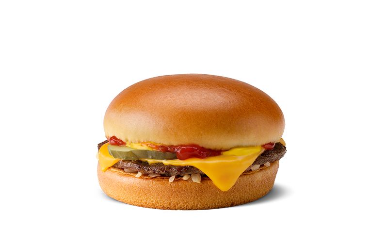 mcchicken cheeseburger