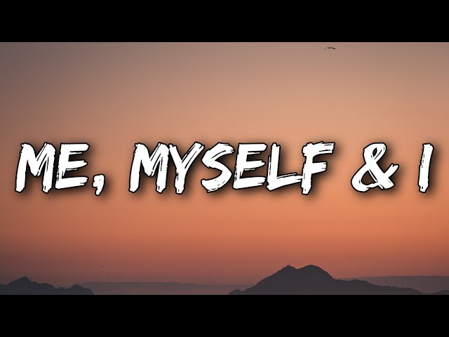 me myself and 1 lyrics