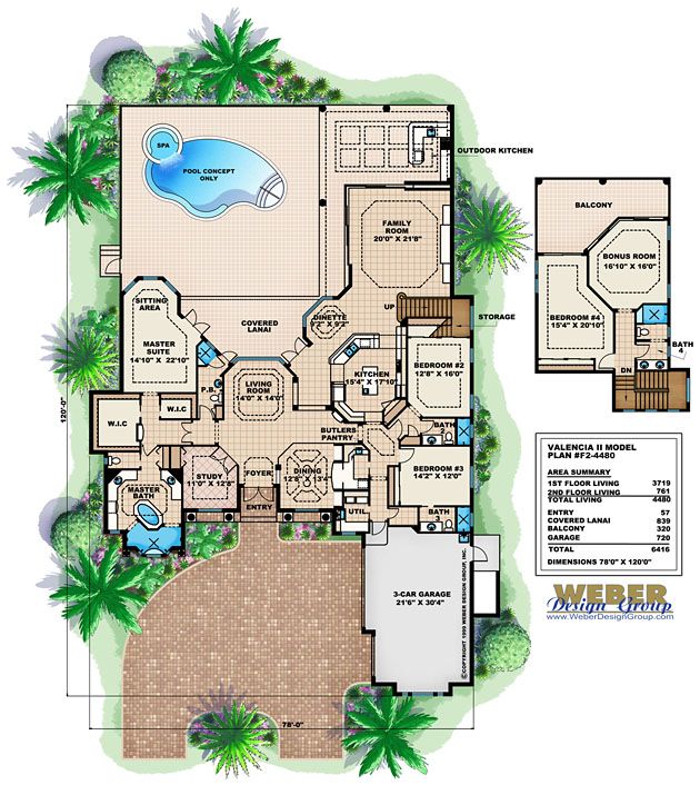 mediterranean style floor plans