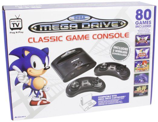 mega drive classic game console