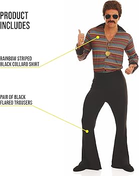 mens 70s outfit costume