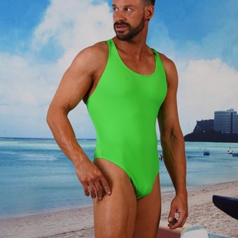 mens one piece swim