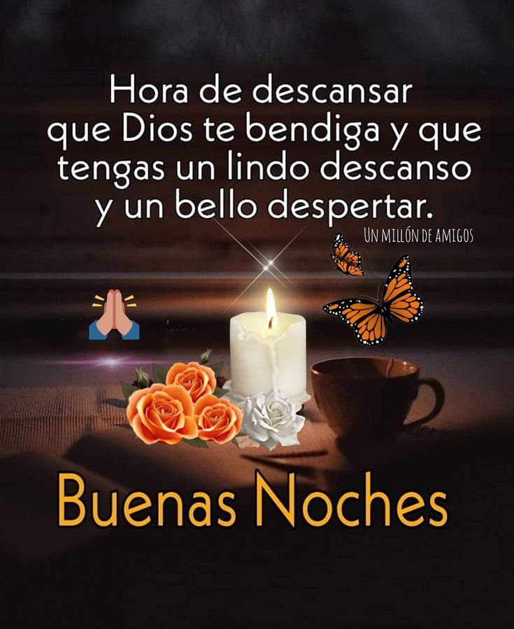 mensajes de buenas noches feliz descanso