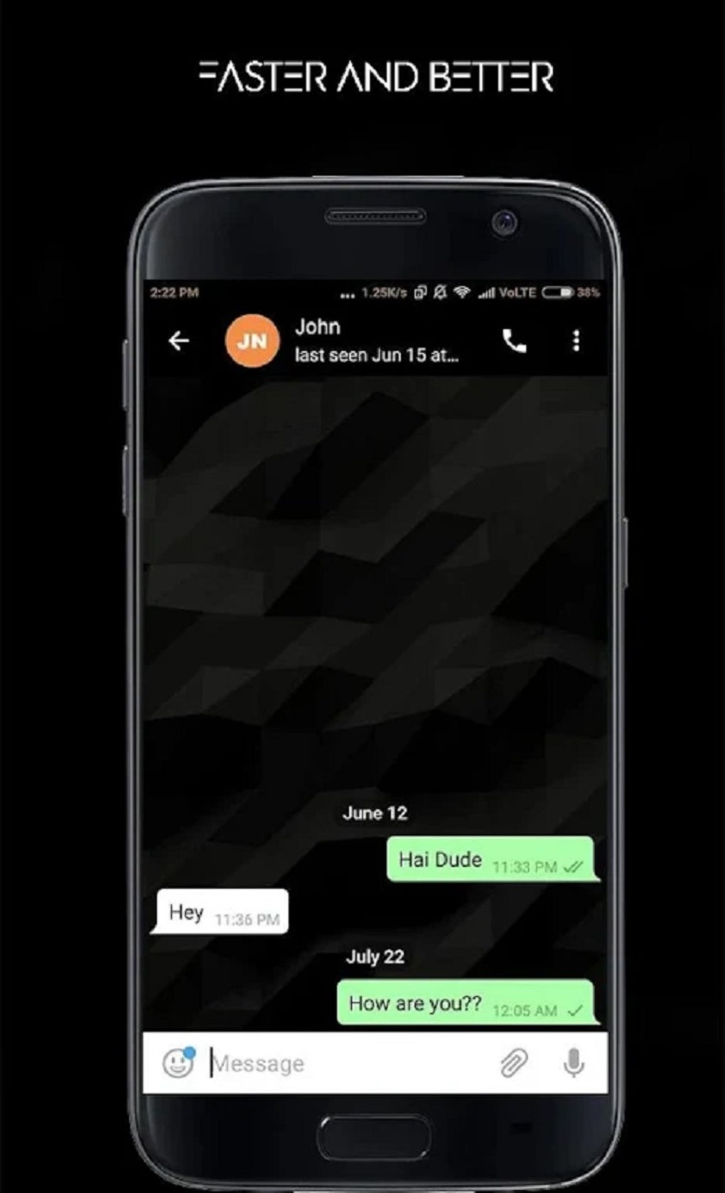 messenger black apk