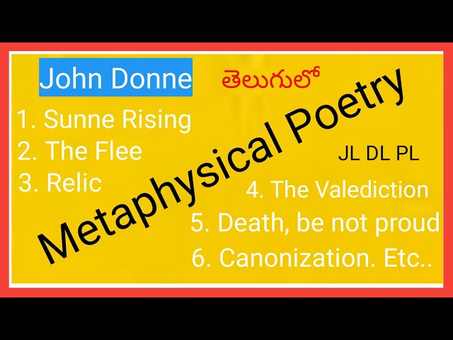 metaphysical meaning in telugu