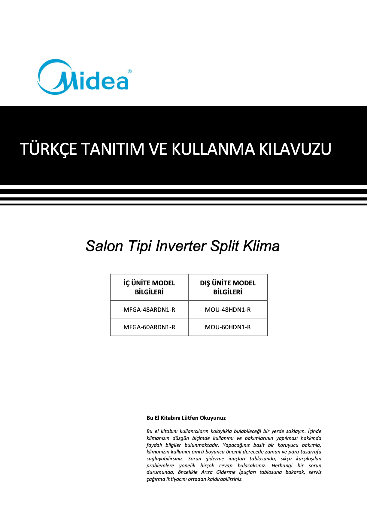 midea e6 hatası