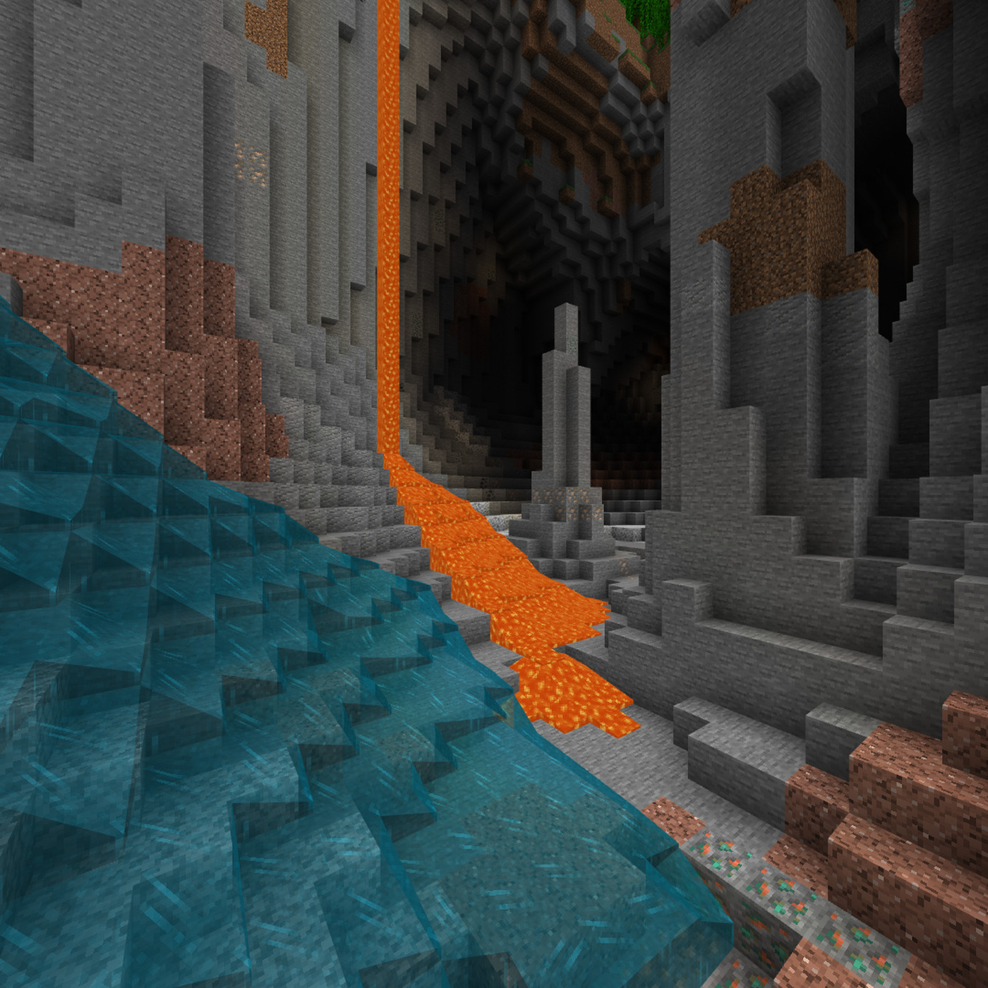 minecraft infinite lava