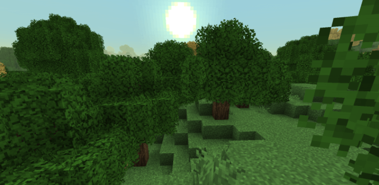 minecraft leaves resource pack