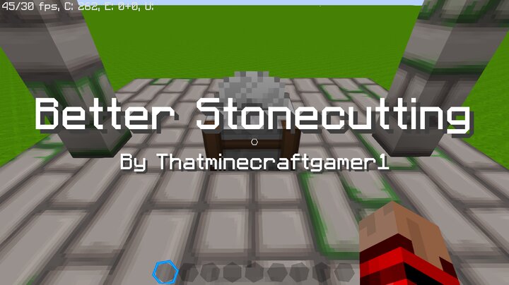 minecraft stonecutting