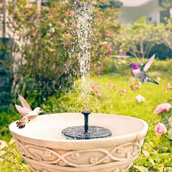 mini solar fountain for bird bath uk