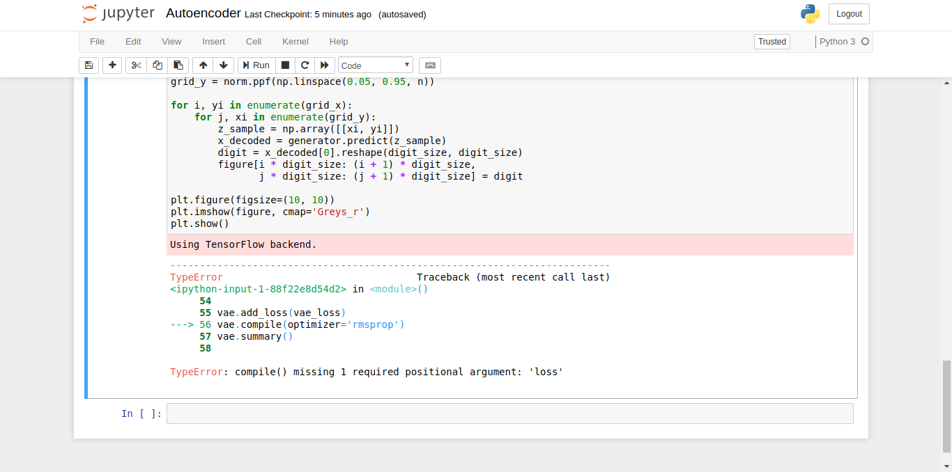 missing 1 required positional argument