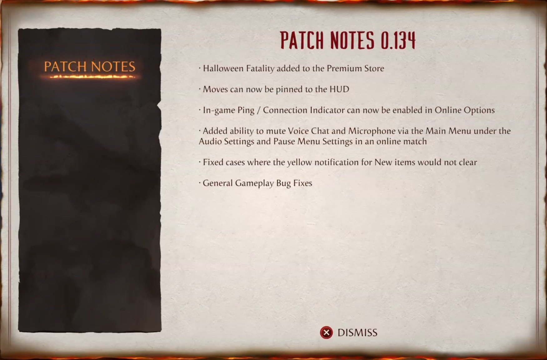 mk1 patch notes