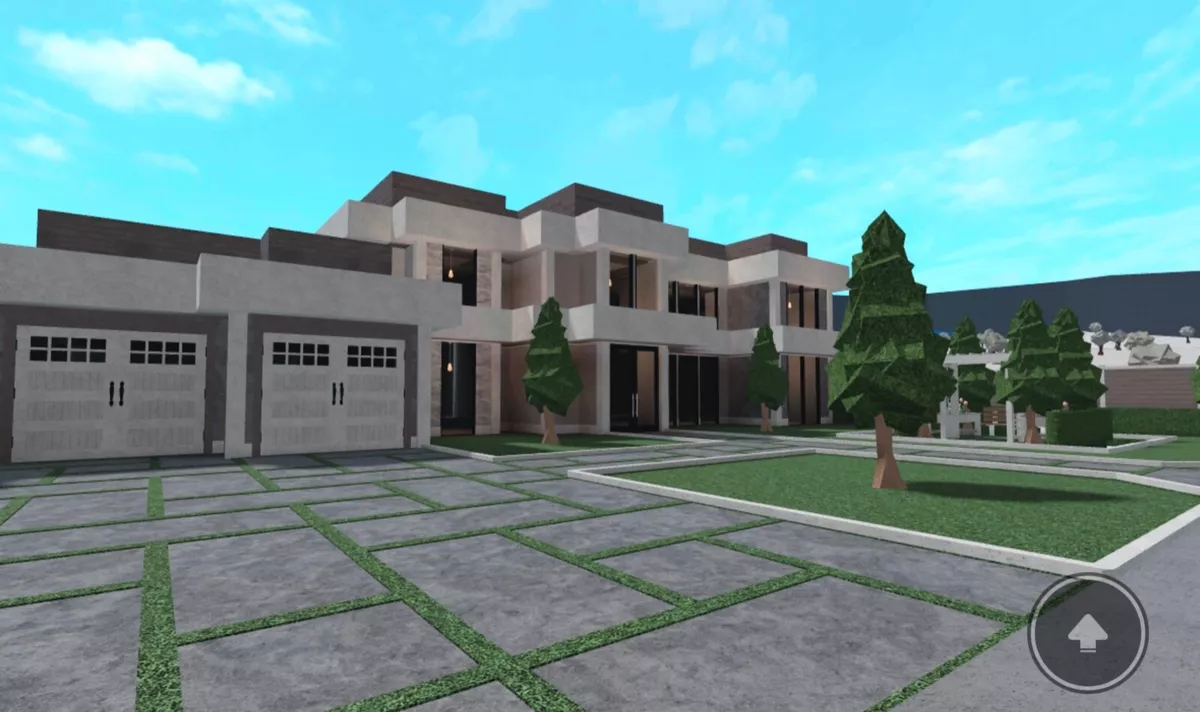 modern bloxburg house