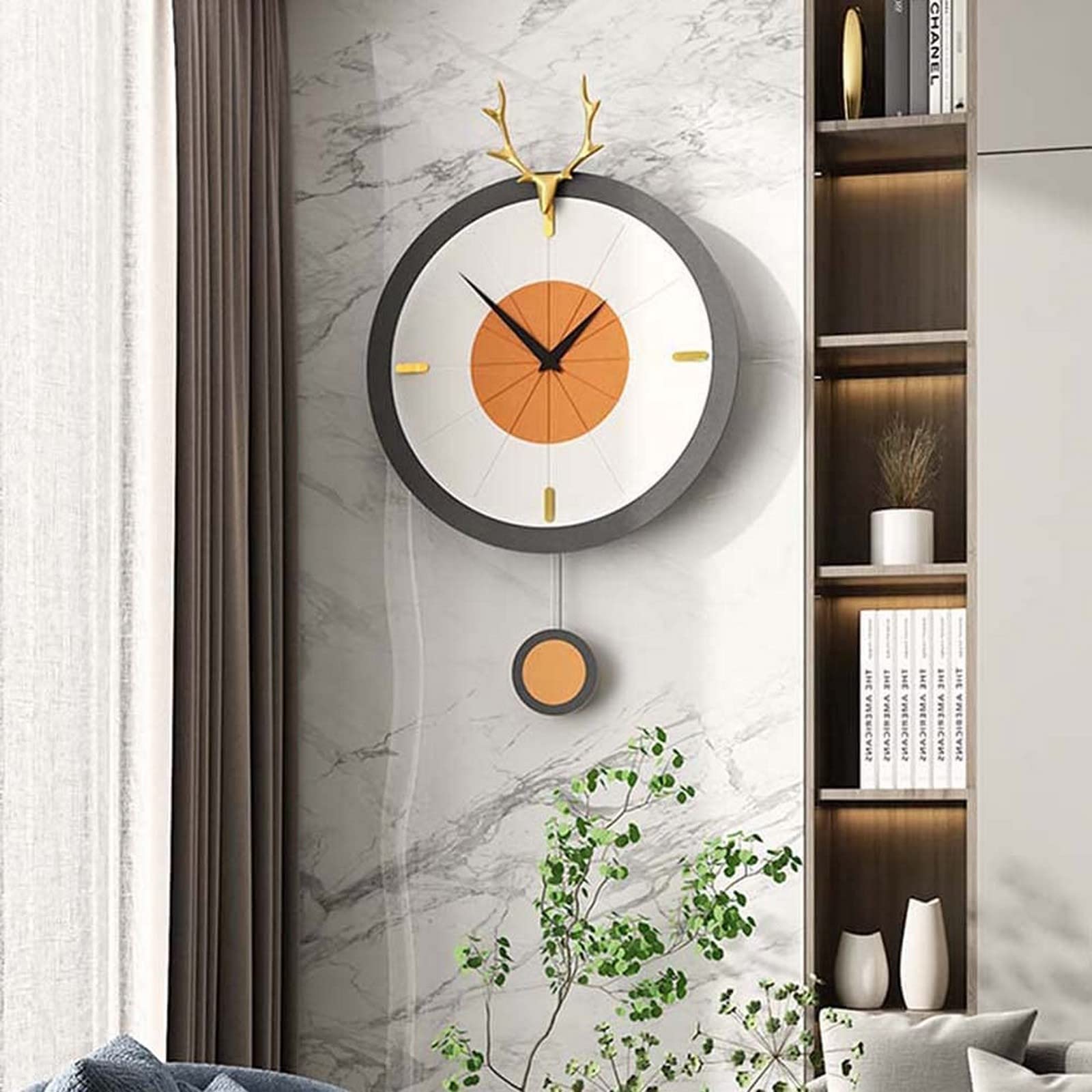 modern style wall clock