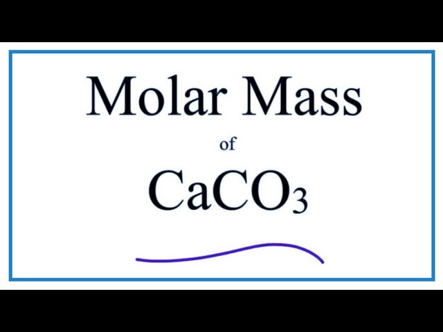 molar mass of calcium oxide