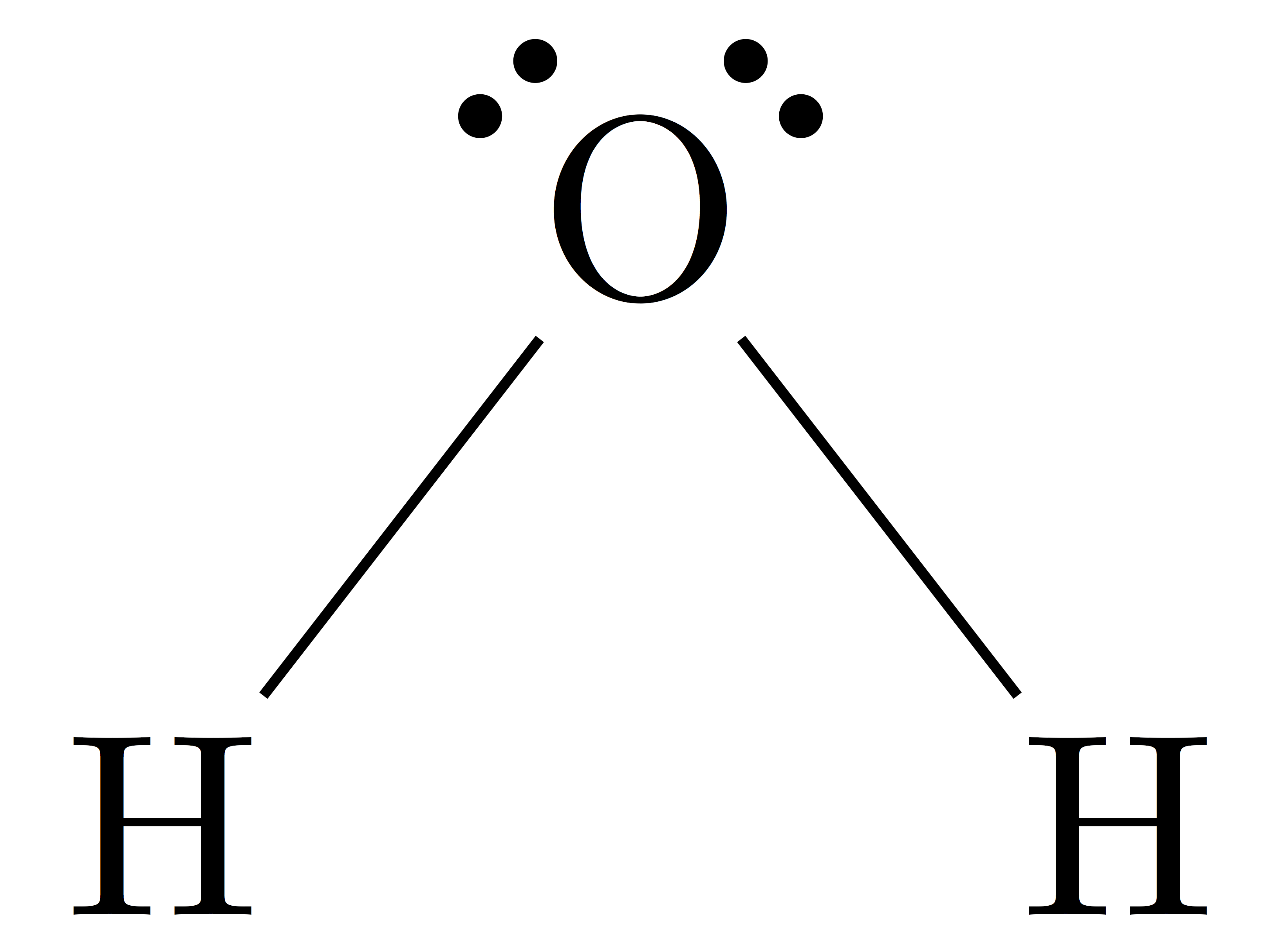 molecular geometry h2o