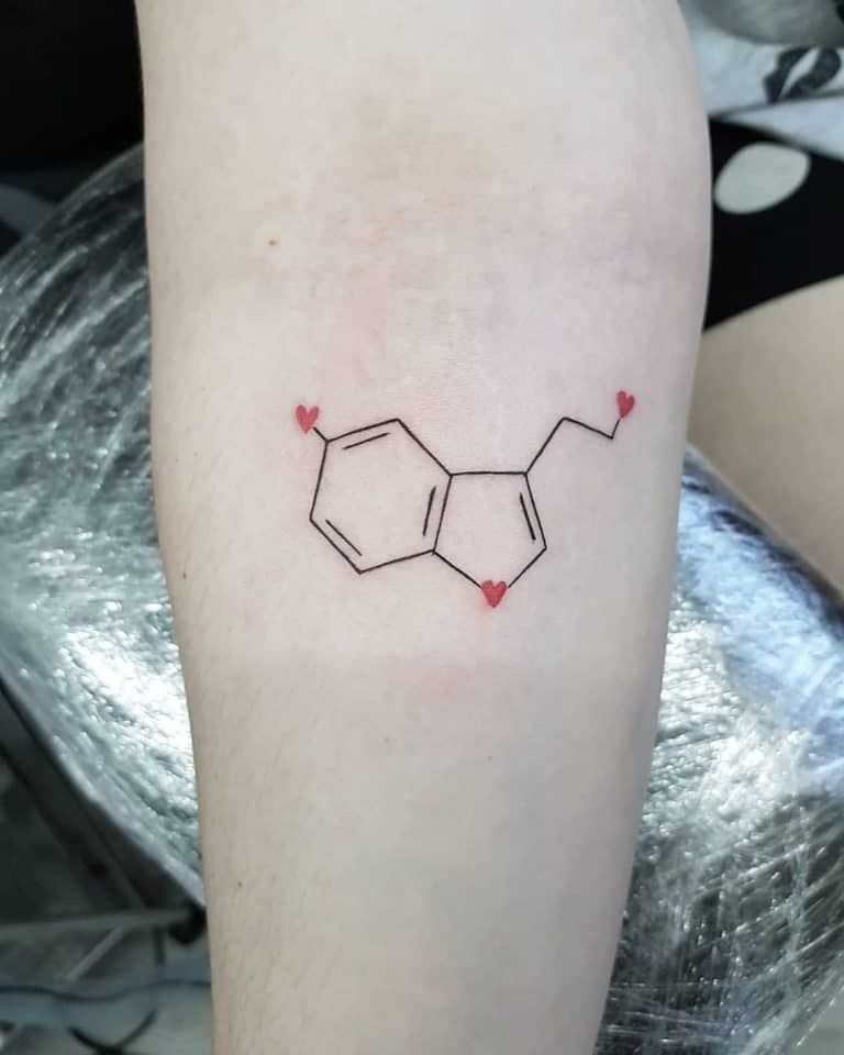 molecule tattoo