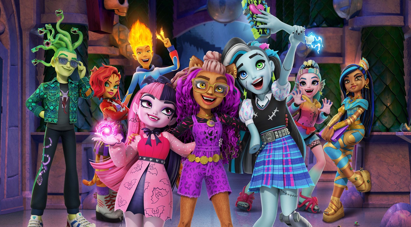 monster high cartoon characters