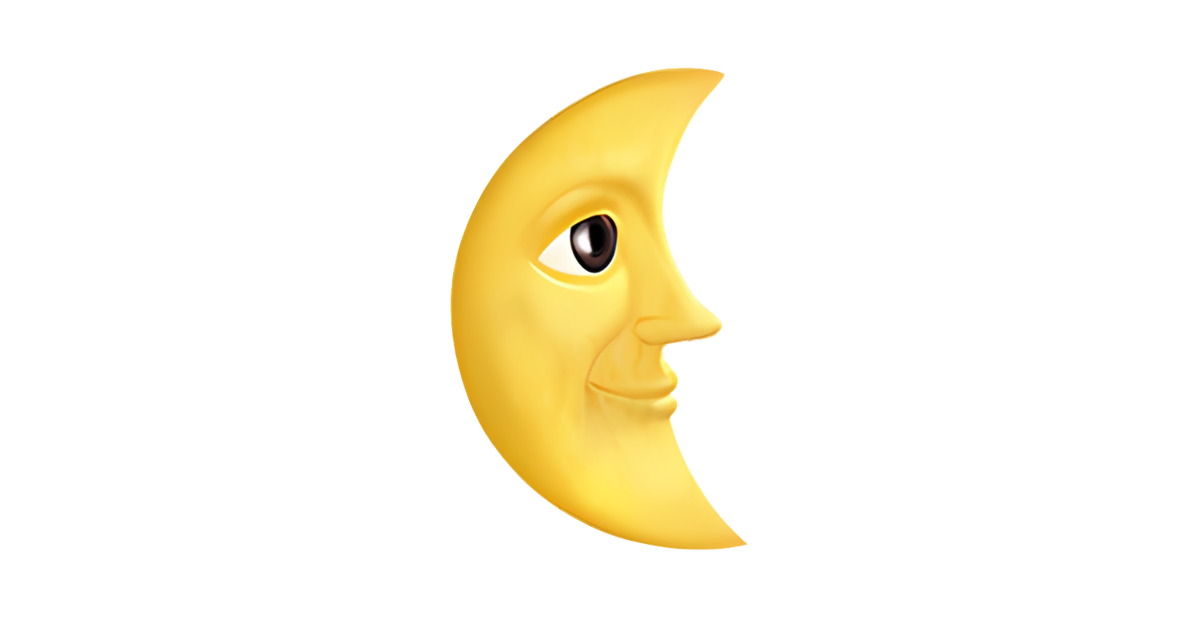 moon emoji to copy and paste