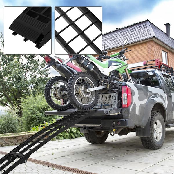 motorcycle ramp for pickup truck