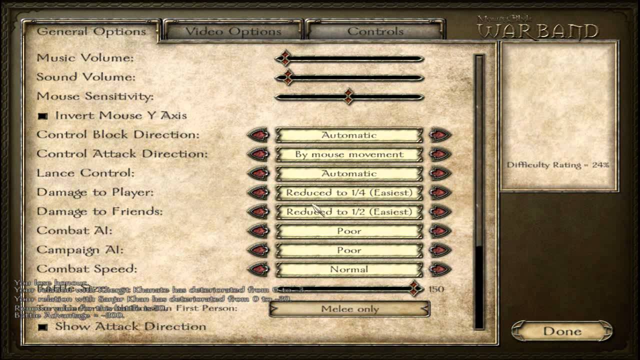 mount and blade warband cheats