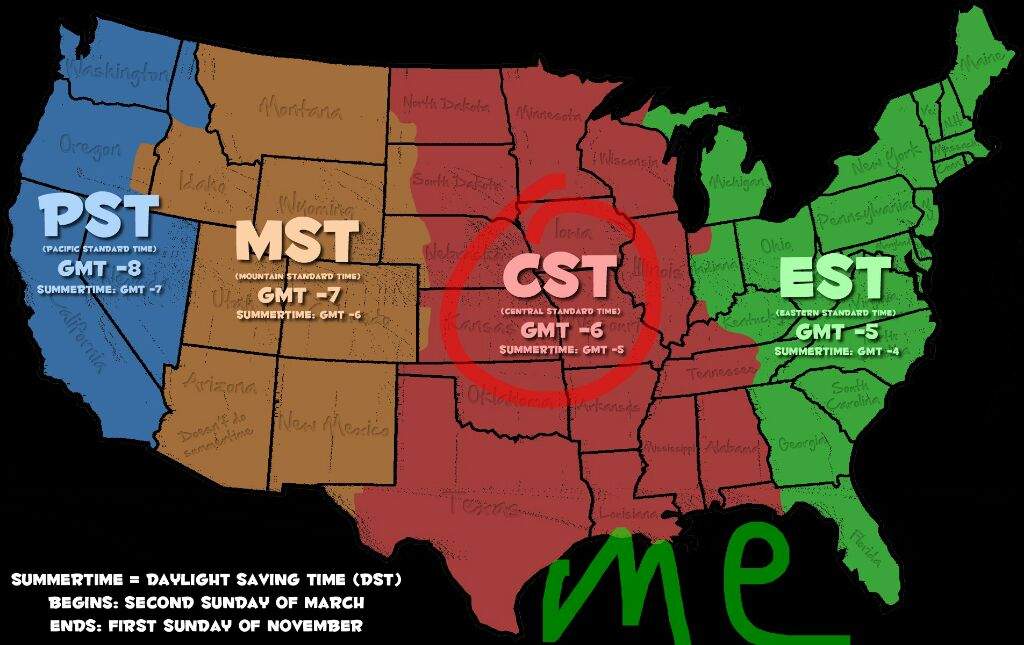 mountain standard time to gmt