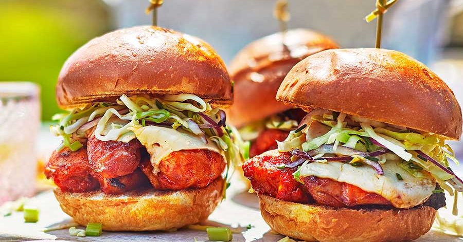 m&s buffalo chicken burgers