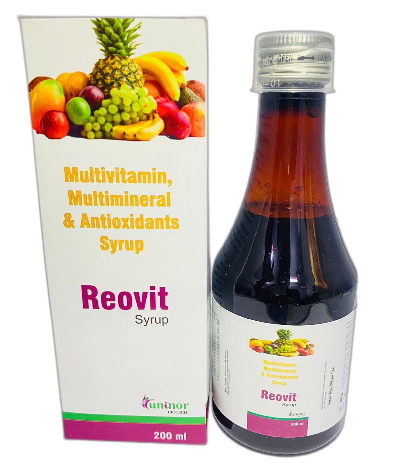 multivitamin and multimineral syrup