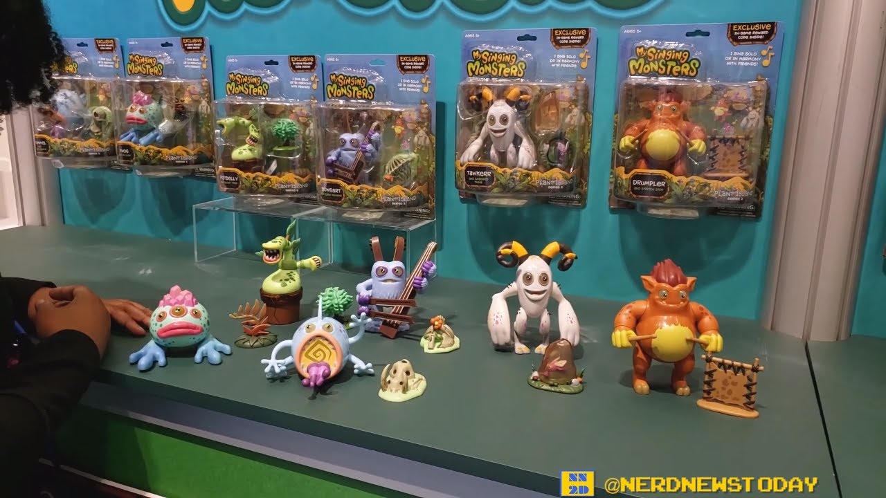 my singing monsters toys