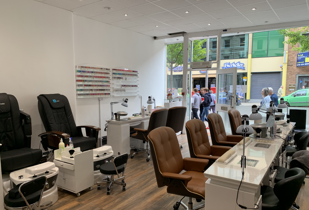 nail salon nottingham city centre