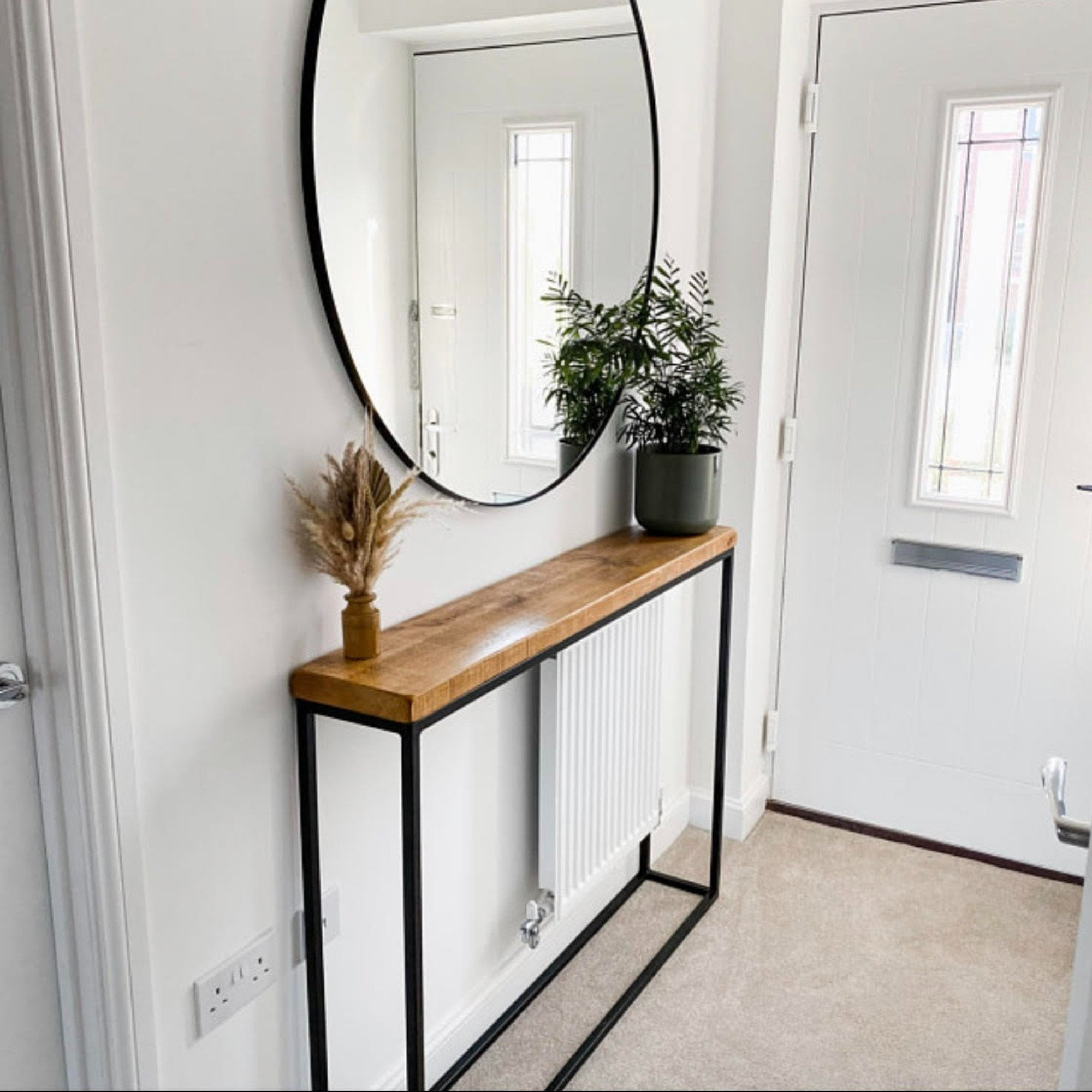 narrow console table for hallway