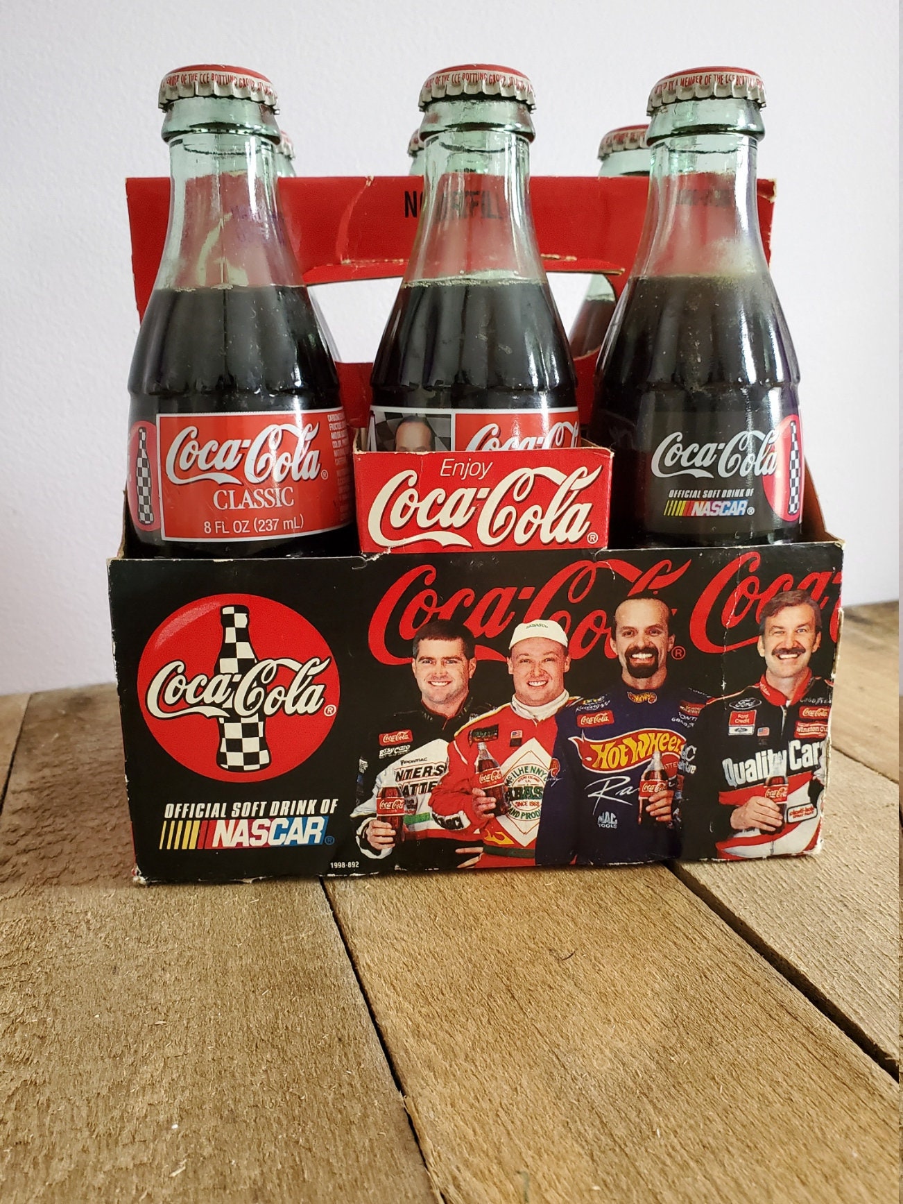 nascar coke bottles