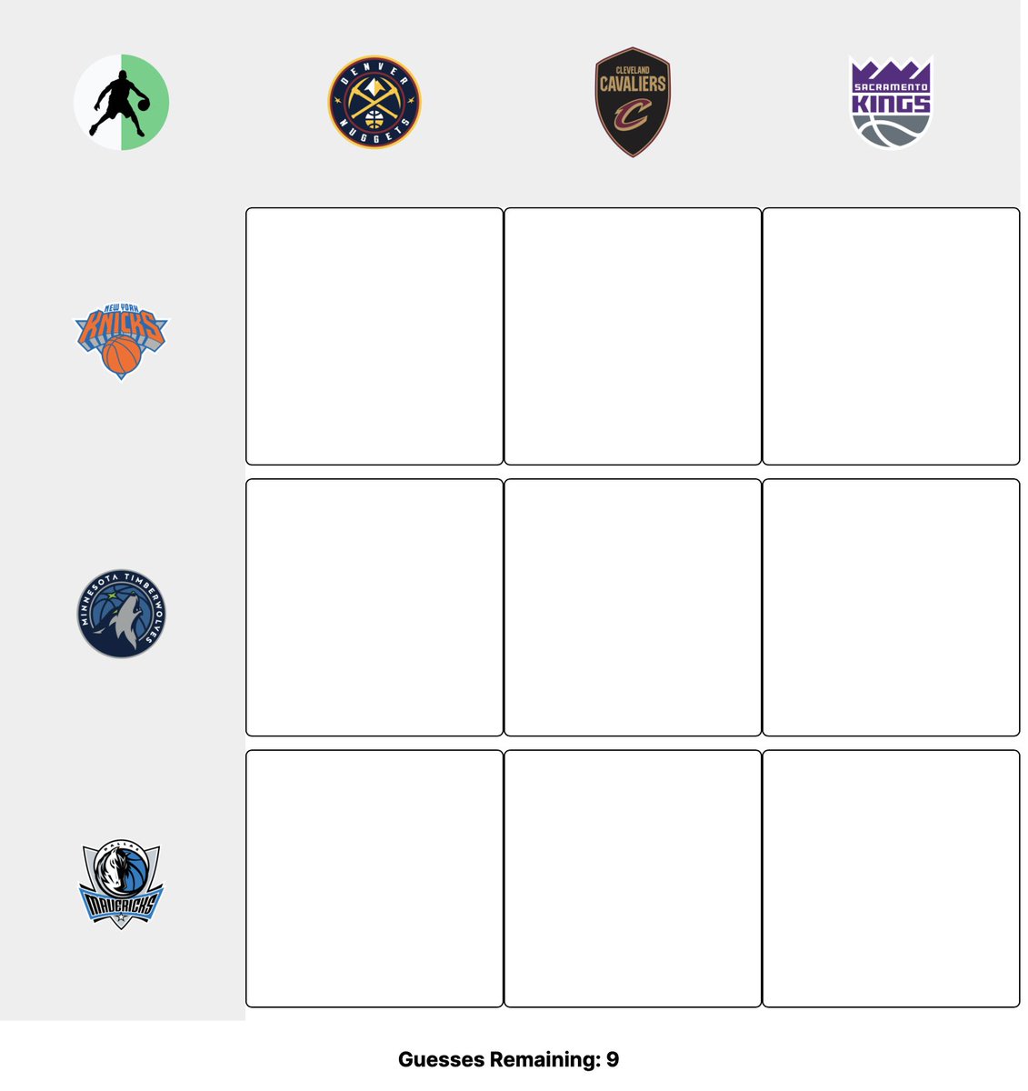 nba crossover grid