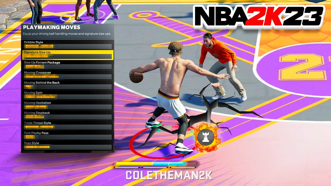 nba2k23 dribble moves