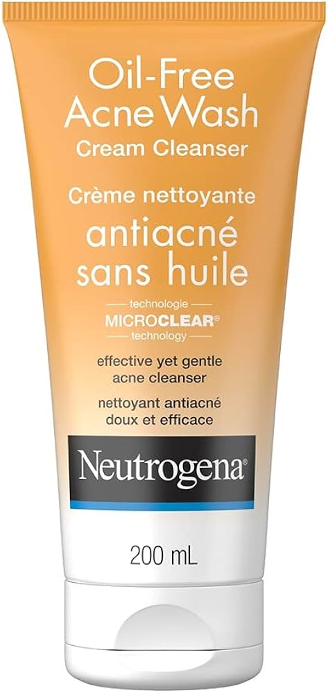 neutrogena face wash for dry acne prone skin