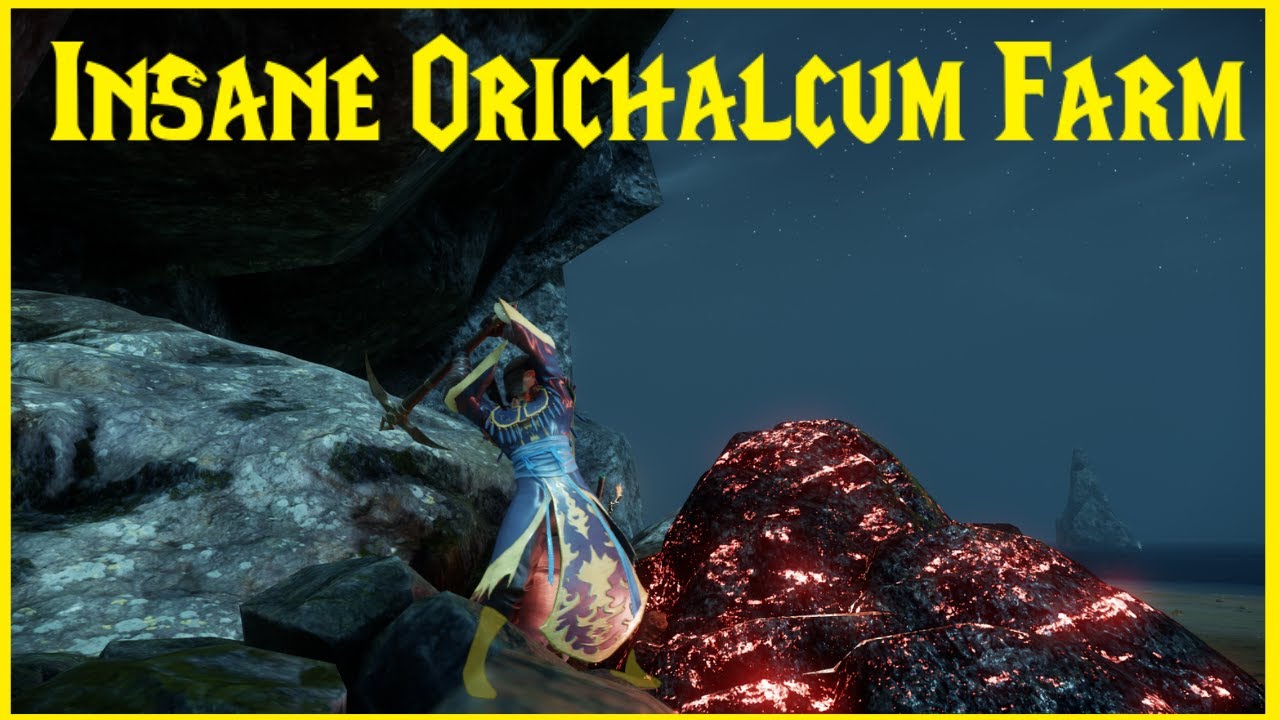 new world orichalcum farm