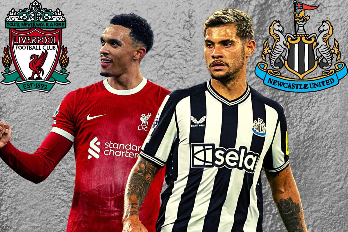 newcastle united f.c. vs liverpool f.c. timeline