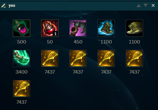 nexus blitz build