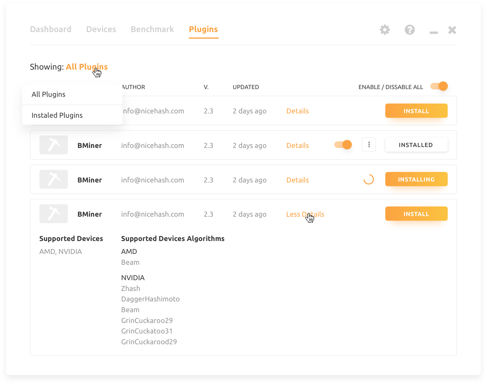 nicehash mining