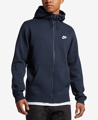 nike mens hoodie zip