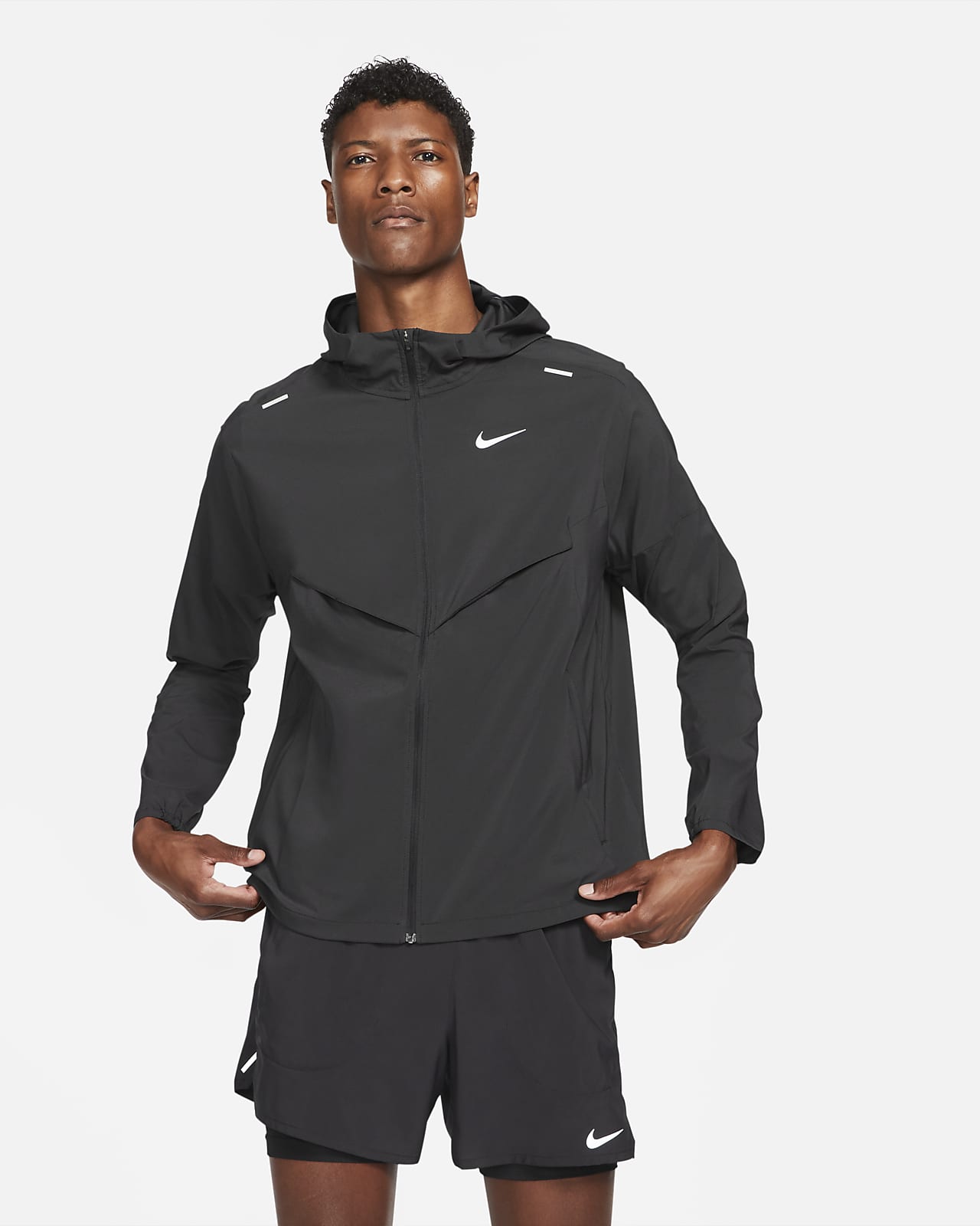 nike running coat mens