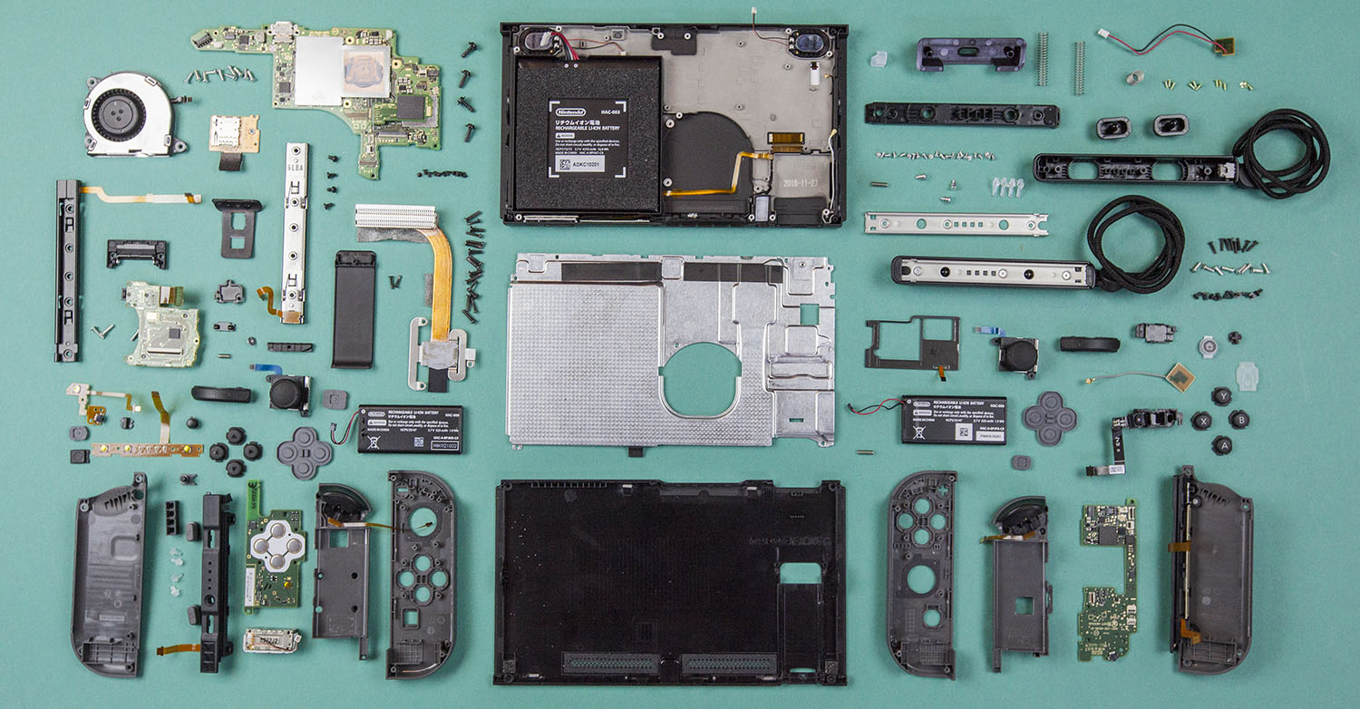 nintendo switch repair parts