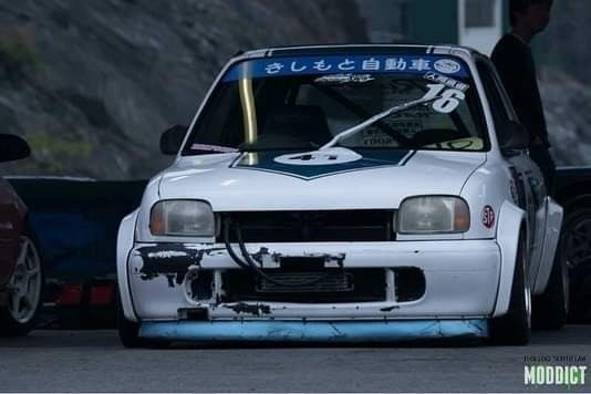 nissan march drift