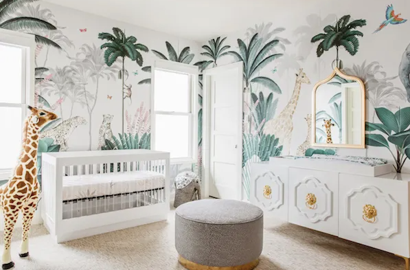 nursery decor jungle