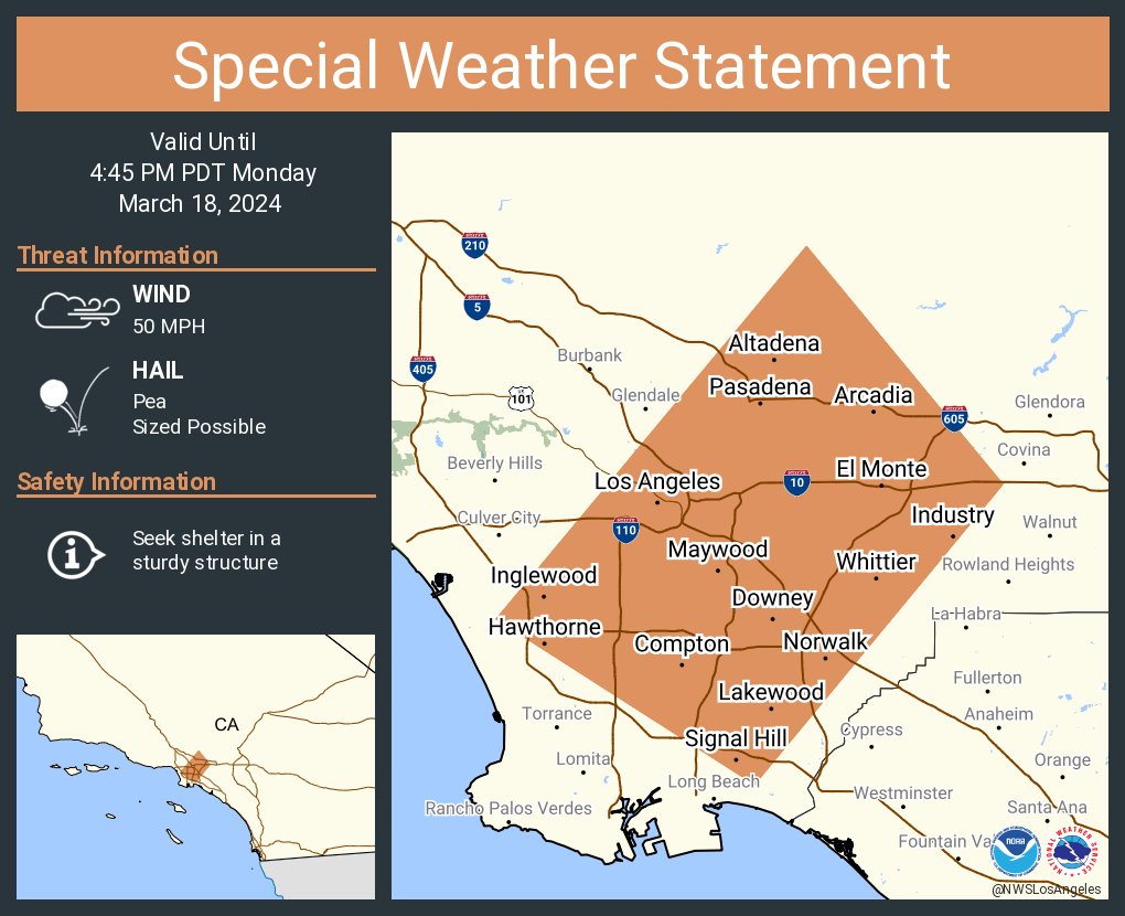 nws los angeles