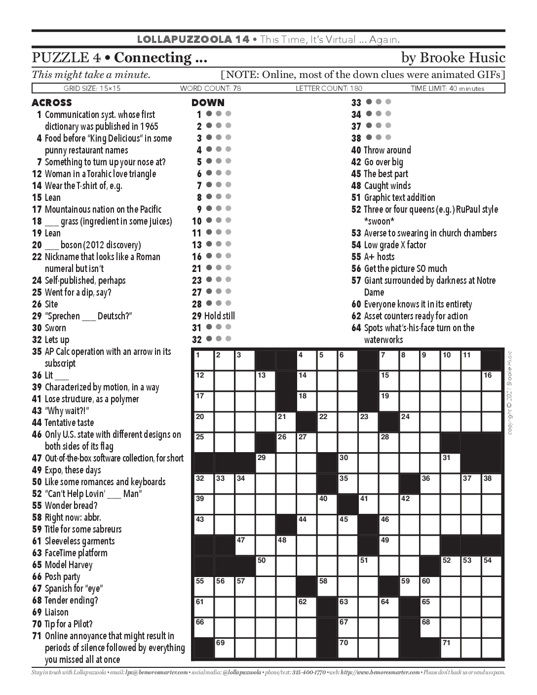 nytimes puzzles