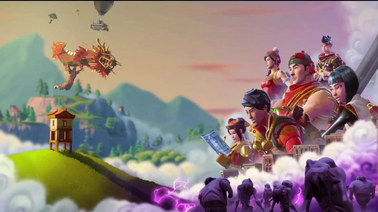 old fortnite loading screen