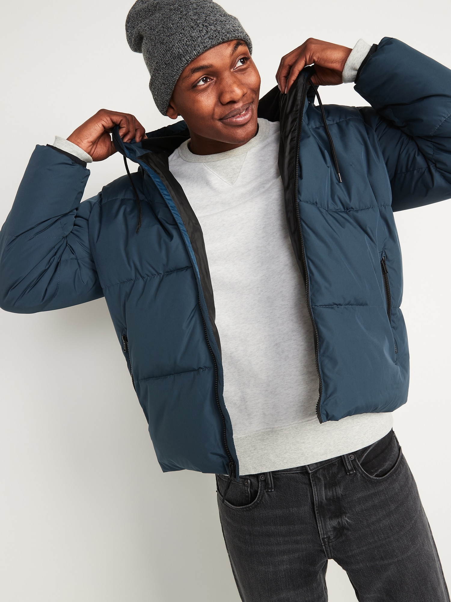 old navy puffer jacket