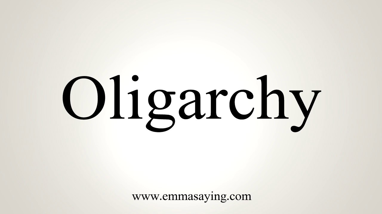 oligarchic pronunciation
