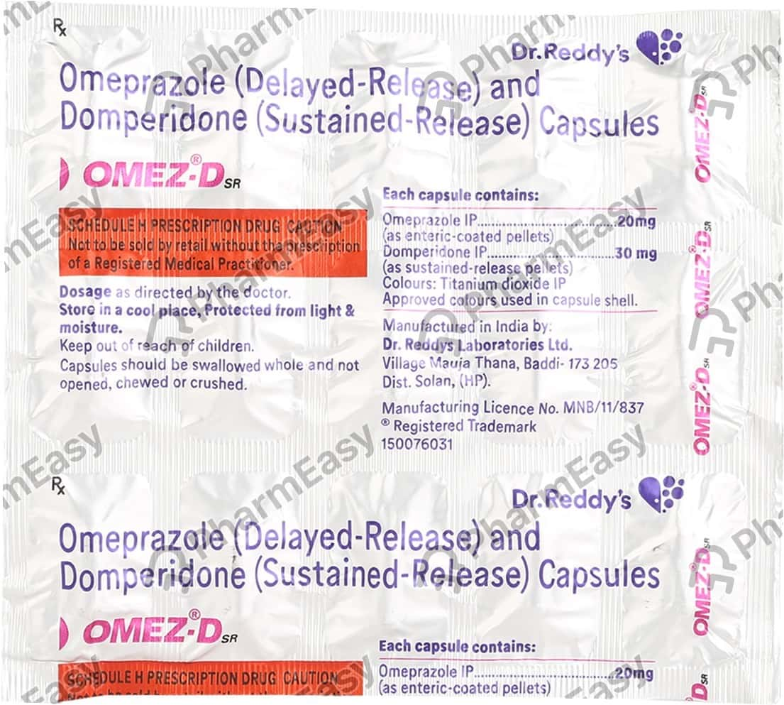 omez dsr tablet uses